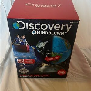 Discovery Mindblown 2-in-1 Globe Light with Day & Night Illumination.